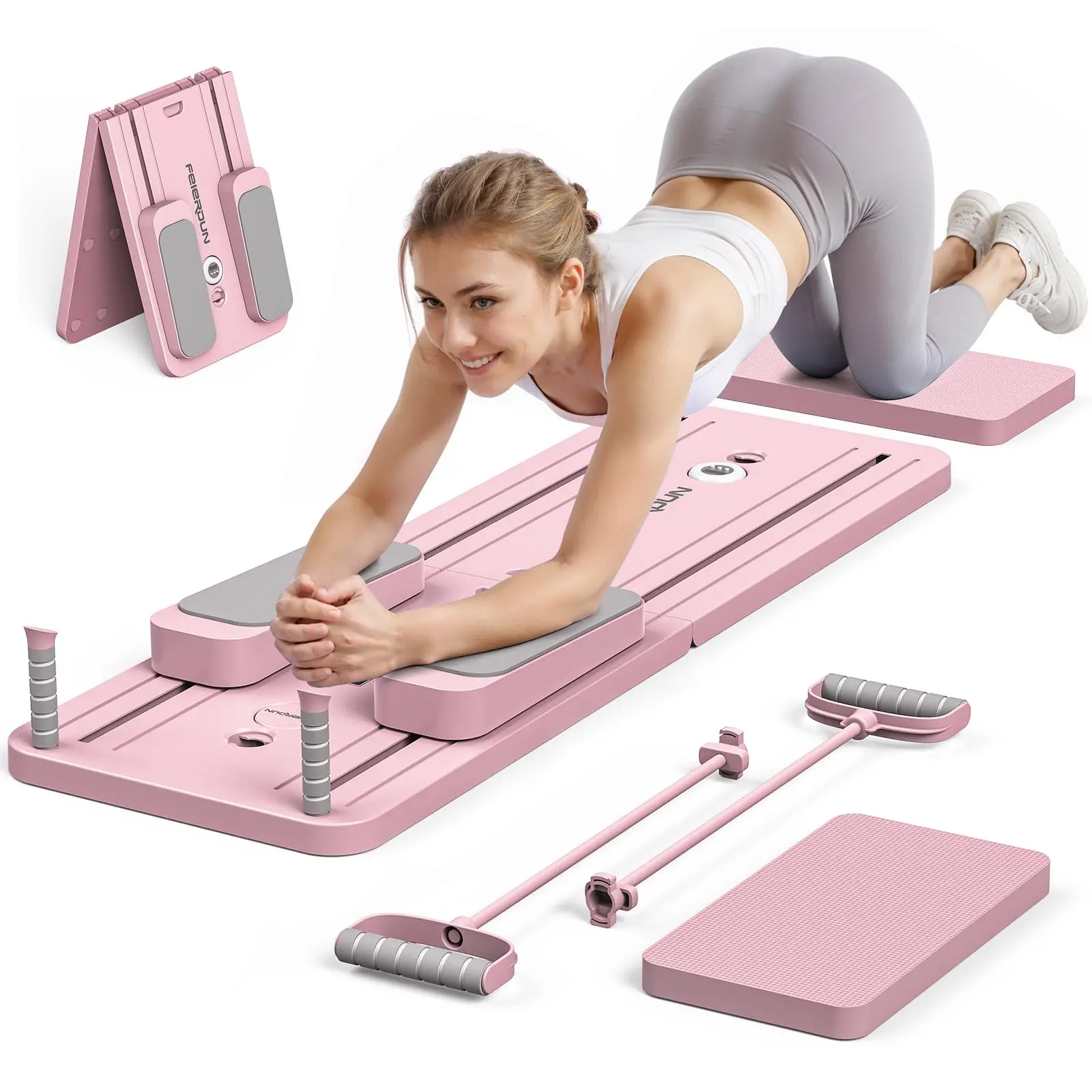 Pilates Yoga Gym - Foldable Pilates Board Multifunction Abdominal Core