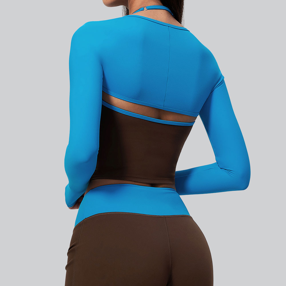 Women's Sports Crop Top Long S - đánh giá và giá Pilates Yoga Wrap Top