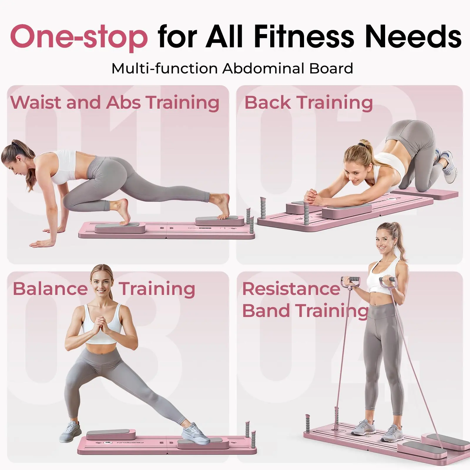Foldable Pilates Board Multifu - đánh giá và giá Pilates Yoga Gym