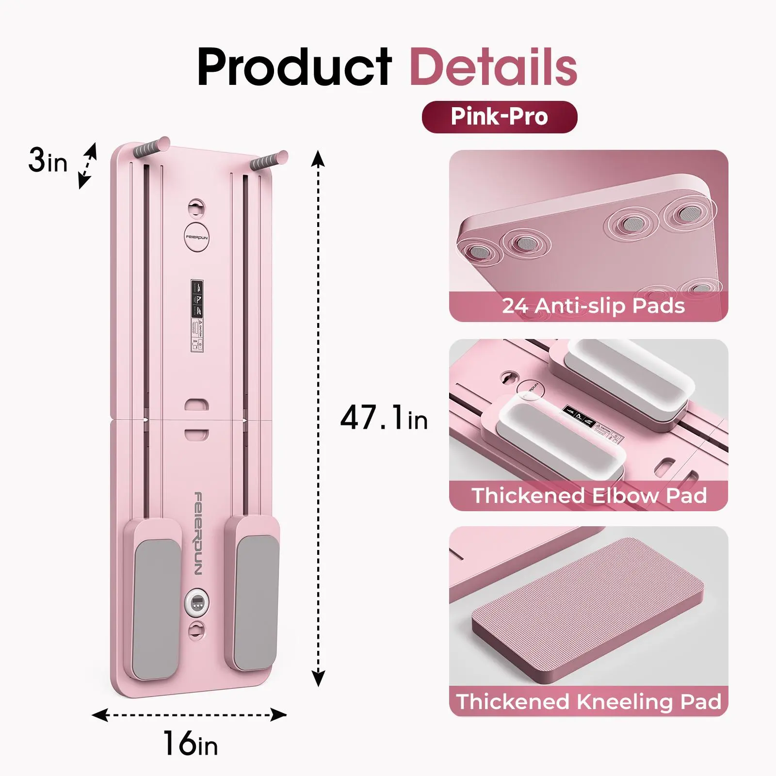 Foldable Pilates Board Multifu - đánh giá và giá Pilates Yoga Gym