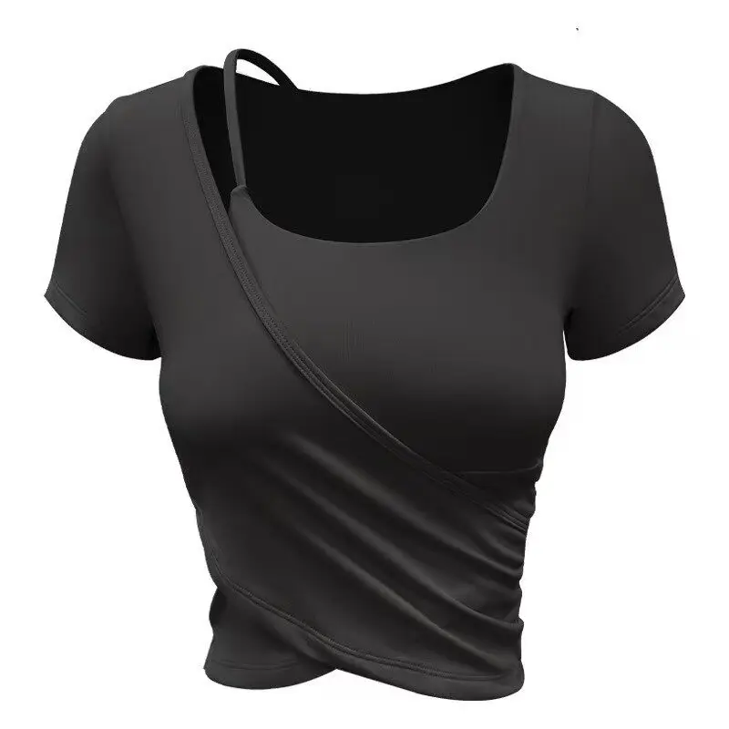 Yoga Clothing Long-sleeved Sum - đánh giá và giá Pilates Yoga Wrap Top