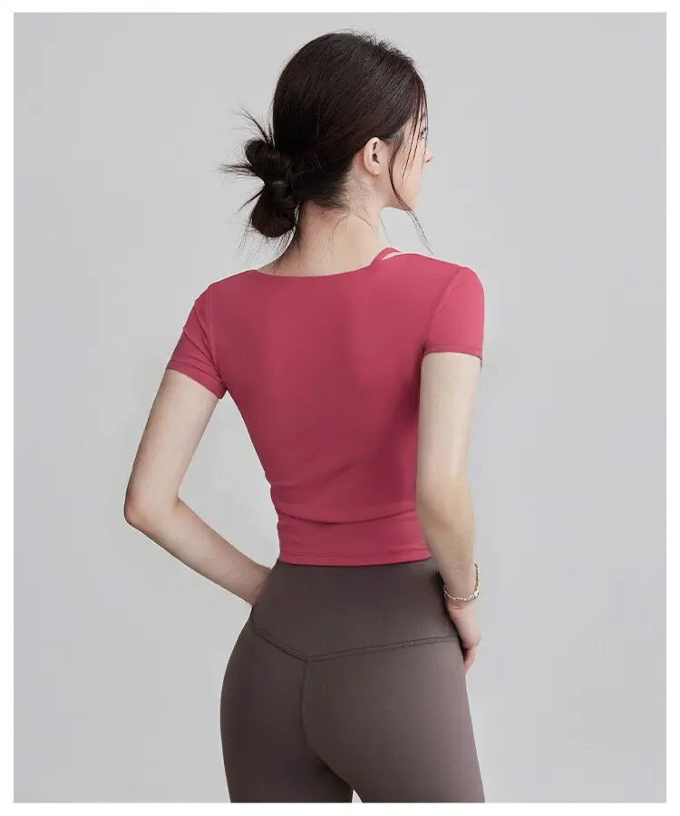 Yoga Clothing Long-sleeved Sum - đánh giá và giá Pilates Yoga Wrap Top