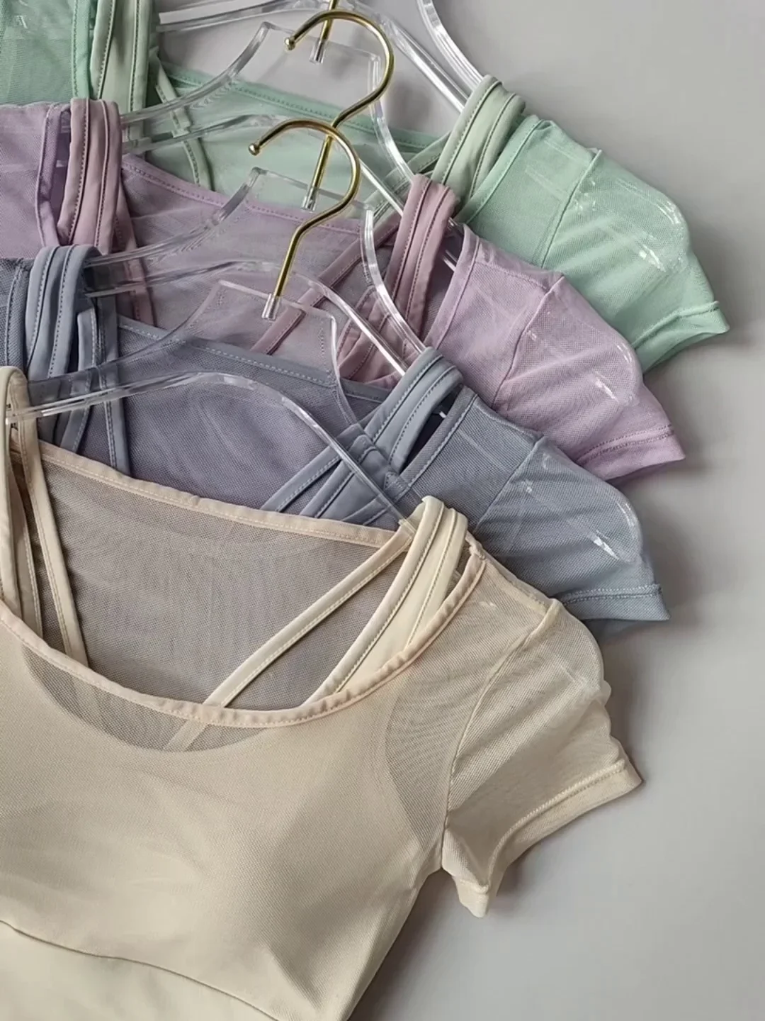 Women's Pilates Training Fitne - đánh giá và giá Pilates Yoga Wrap Top