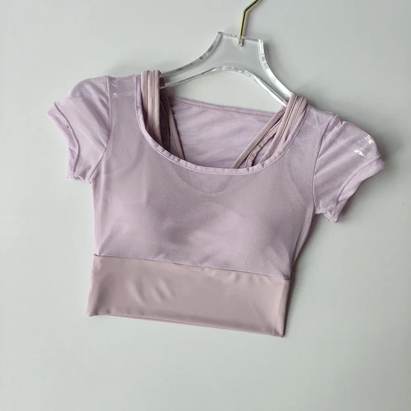 Women's Pilates Training Fitne - đánh giá và giá Pilates Yoga Wrap Top