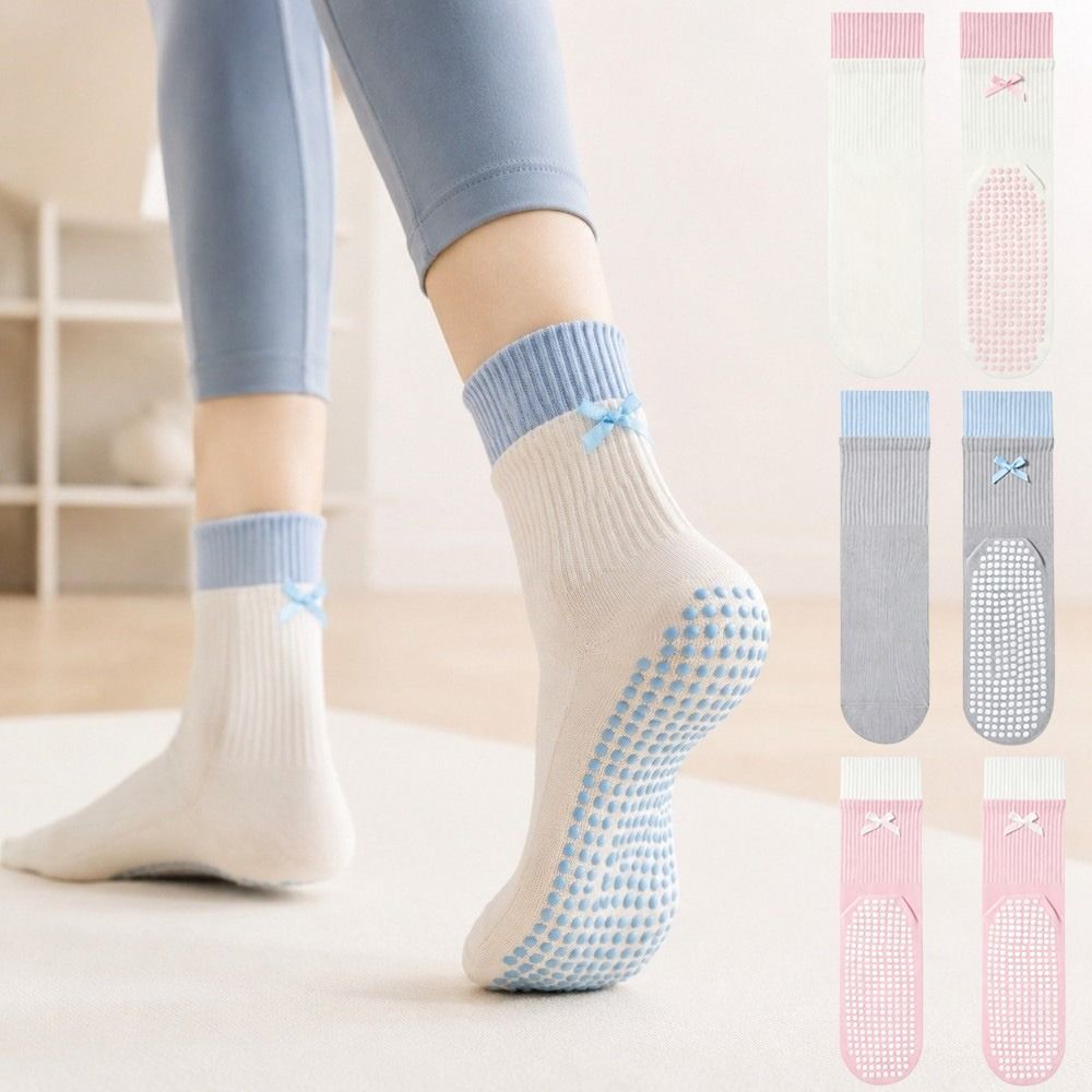 New Cotton Yoga Socks Non Slip - đánh giá và giá Pilates Yoga And Barre