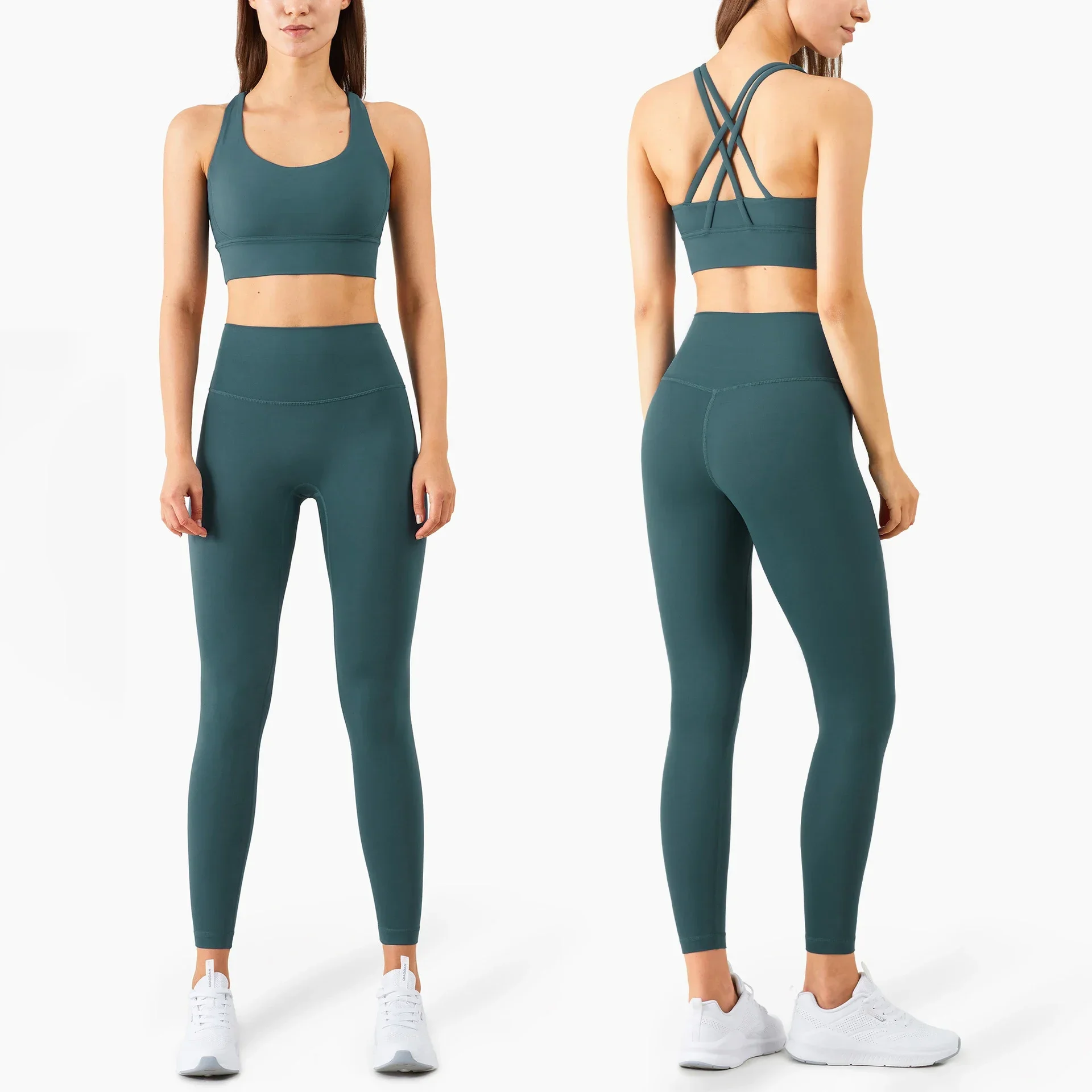 Women's Solid Color 2 piece Yo - đánh giá và giá Pilates Yoga Gear
