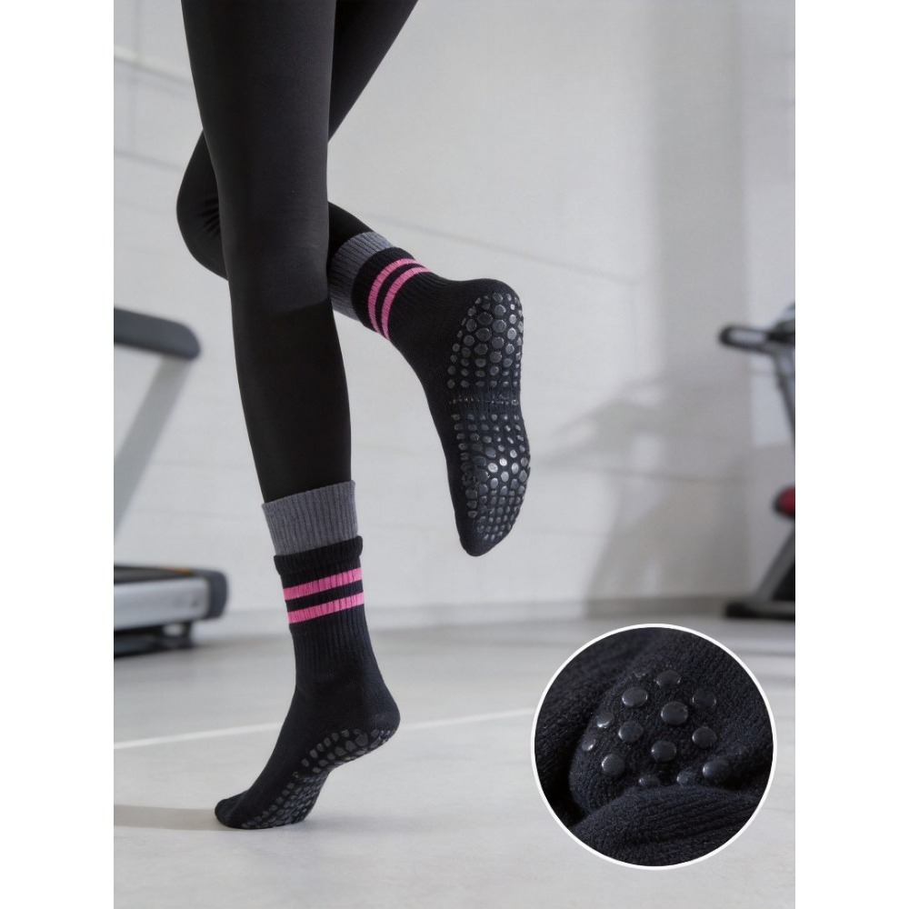 1pc Cotton Breathable Anti Sli - đánh giá và giá Pilates Yoga Gym