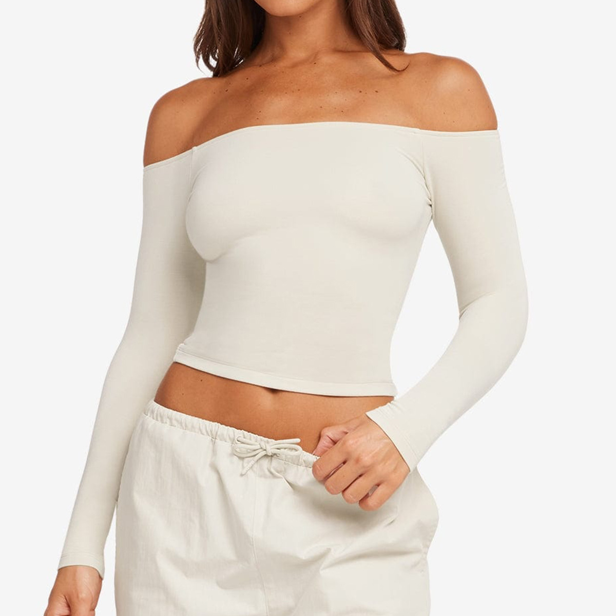 Women Yoga Shirt Off Shoulder  - đánh giá và giá Pilates Yoga Gym