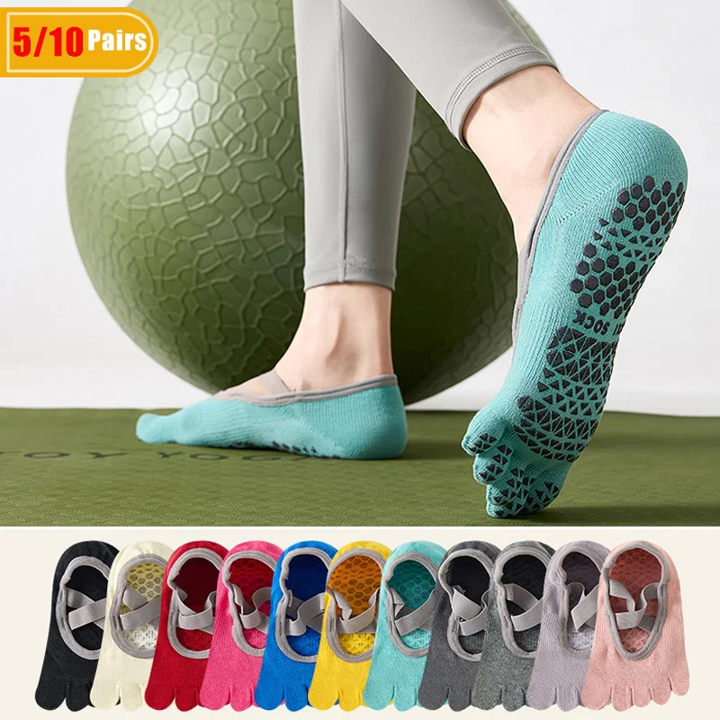 5/10 Pairs Women's Cotton Yoga - đánh giá và giá Pilates Yoga Gym