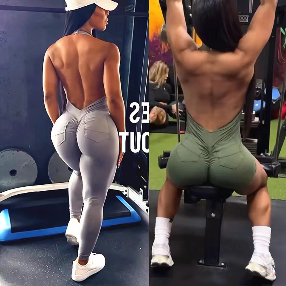 Pad Halter V Scrunch Romper Wo - đánh giá và giá Pilates Yoga Gear