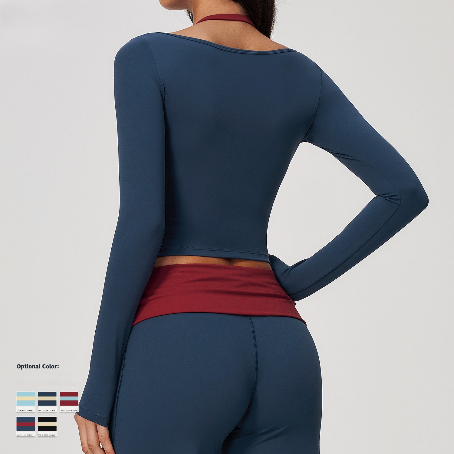 2-in-1 Fake Two Piece Halter Y - đánh giá và giá Yoga Strap Cotton