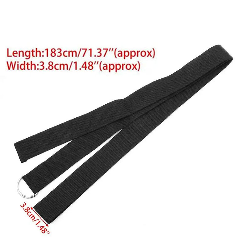 183*3.8cm Yoga Strap Cotton Ex - đánh giá và giá Pilates Yoga Ring