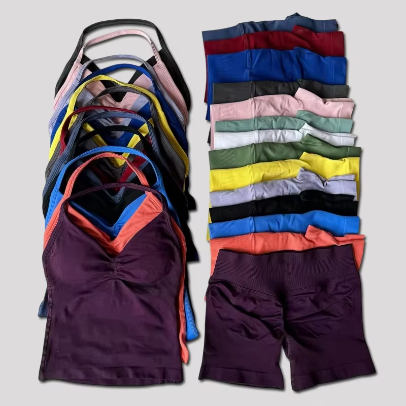1-2 Pieces Gym Set Women Backl - đánh giá và giá Yoga Strap Cotton