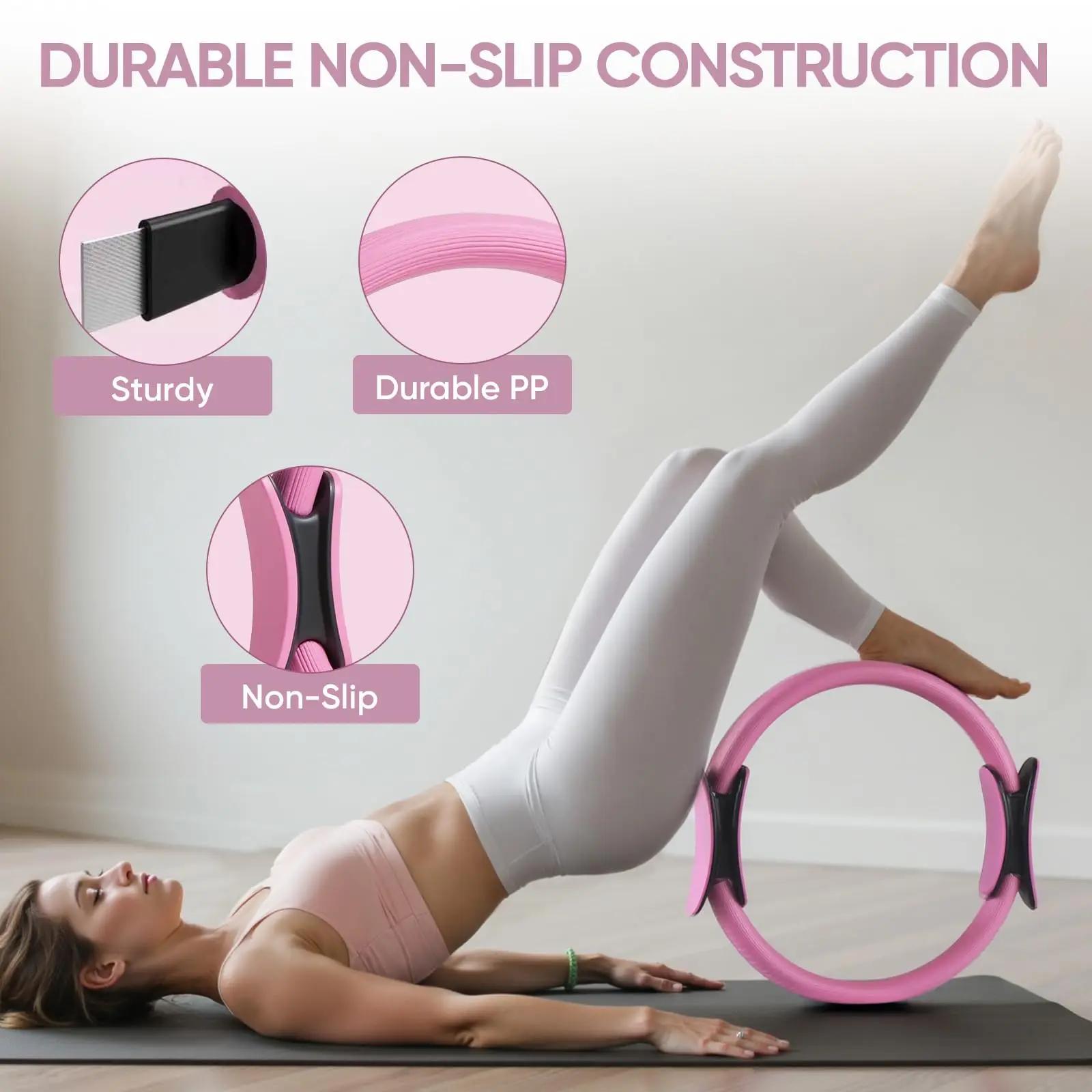 New Pilates Fitness Ball and F - đánh giá và giá Pilates Yoga Ring