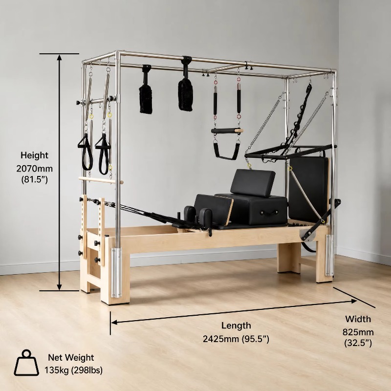 YTYIN Commercial 3 In 1 Reform - đánh giá và giá Pilates Yoga Machine