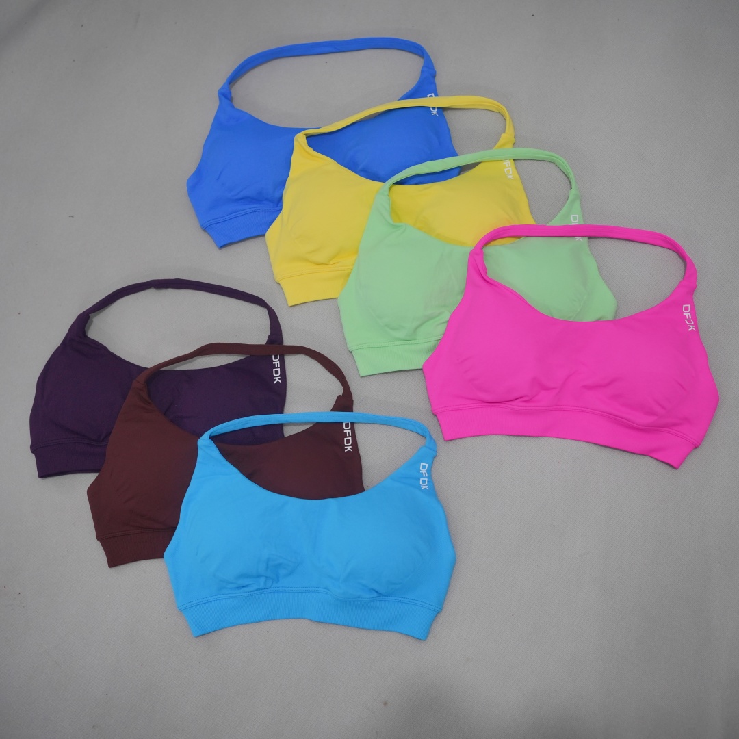 DFDK Women Seamless Sports Bra - đánh giá và giá Yoga Strap Cotton