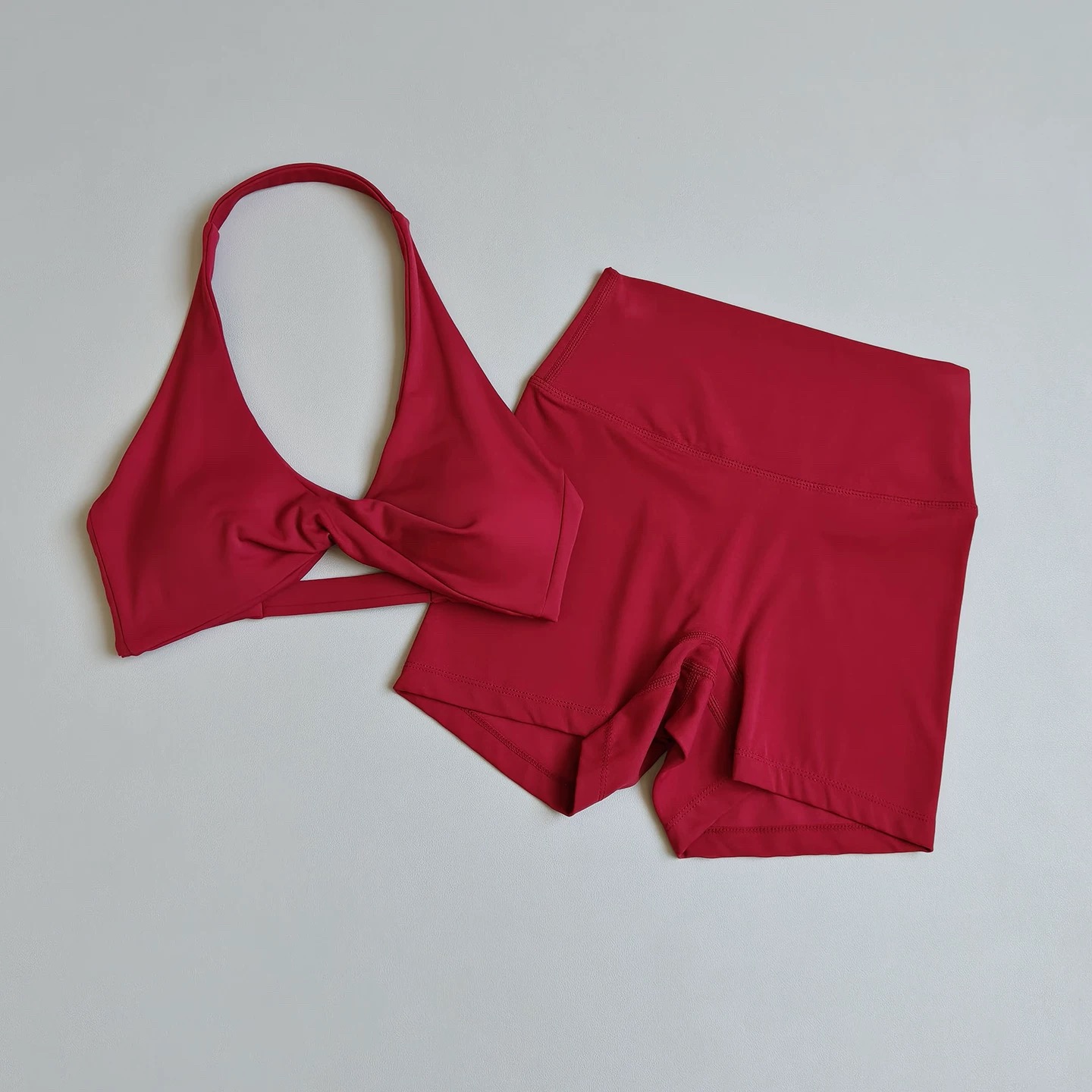 Women's Yoga Outfit 2-Piece Se - đánh giá và giá Yoga Strap Cotton
